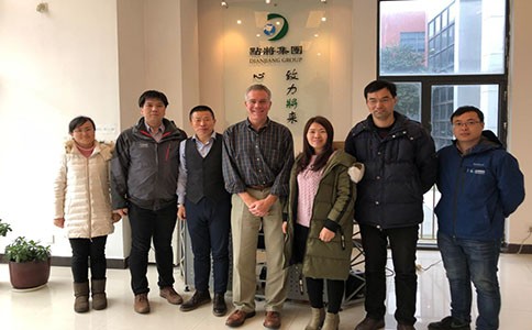 美國SPECTRUM公司亞洲區(qū)商務總監(jiān) David C. Lau來華訪問點將科技